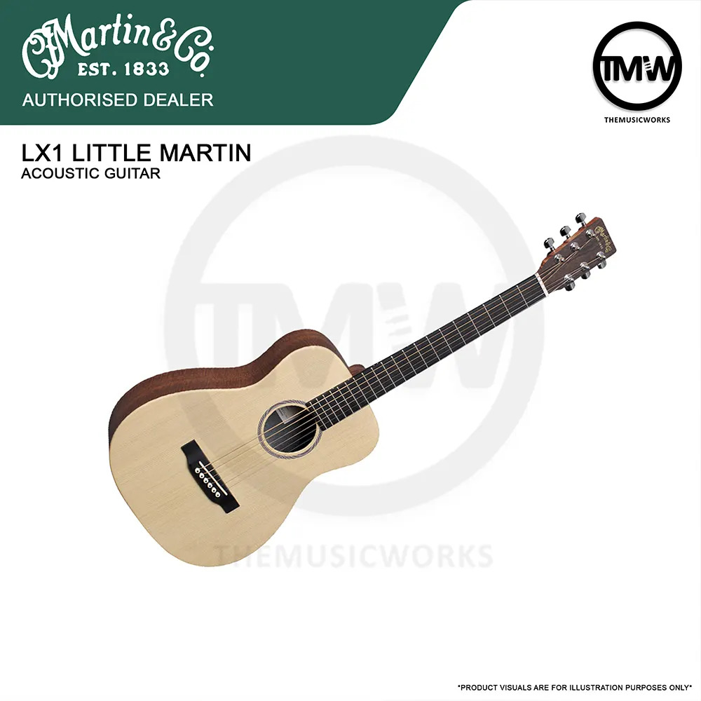 Martin Electric Acoustic Guitar LX1E Little Guitar 329871